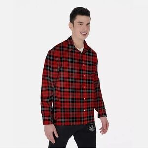 Coleman men’s‎ XXL long sleeve flannel shirt, black, and red plaid